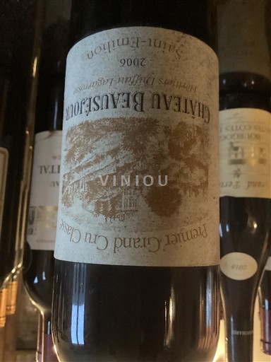 Bordeaux Saint-Émilion Premier Grand Cru Classé Château Beauséjour 2006