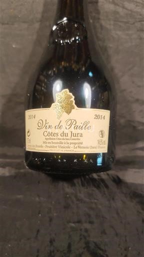 Jura Côtes du Jura Fruitière Vinicole Vin de Paille 2014