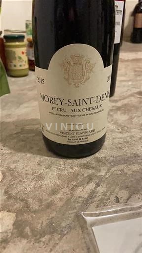 Bourgogne Morey-saint-denis Premier Cru Vincent Jeanniard Aux Cheseaux 2015