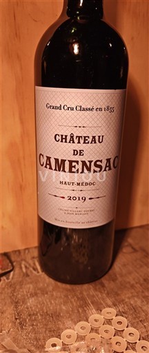 Wines Rouge sec Château Camensac 2019 France Bordeaux Haut-Médoc AOC Grand Cru