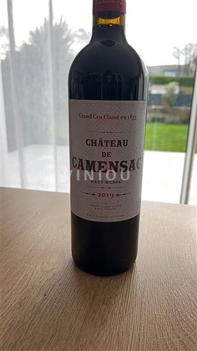 Bordeaux Haut-Médoc Grand Cru Château Camensac 2019