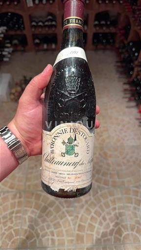 Údolí Rhôny Châteauneuf-du-Pape Baronnie Estouard 1992