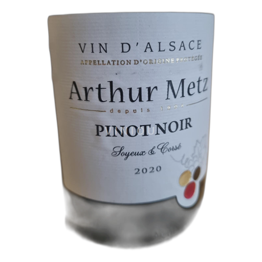 Alsace Määrittelemätön Arthur Metz Pinot Noir 2020