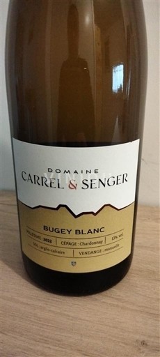 Savoie ja Bugey Bugeyn viinialue Domaine Carrel & Senger 2022