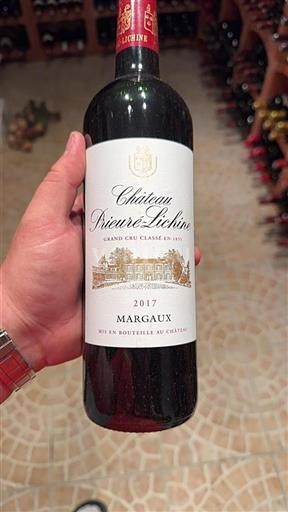 Bordeaux Margaux Grand Cru Château Prieuré-Lichine 2017