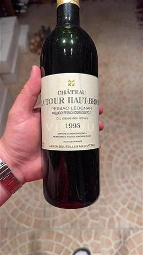 Bordéus Pessac-Léognan Cru classé des Graves Château La Tour Haut-Brion 1993