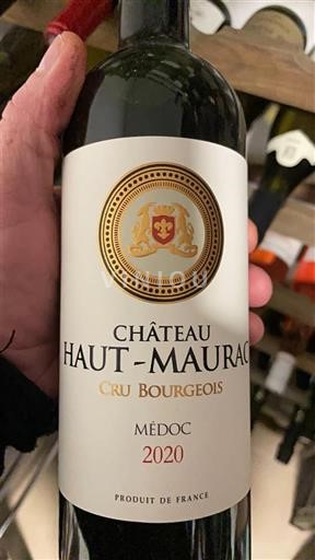 Bordeaux Médoc Cru Bourgeois Château Haut-Maurac 2020