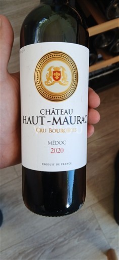 Bordéus Médoc Cru Bourgeois Château Haut-Maurac 2020