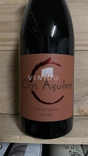 Vin Rouge sec Flora Clos Aguilem 2022 France Languedoc Vin de France bio