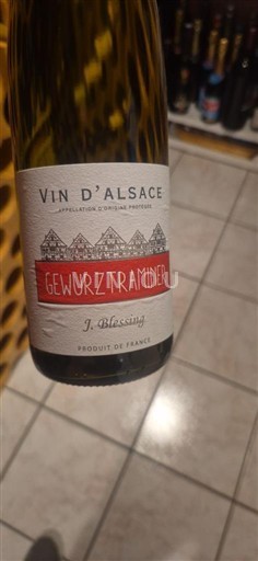 Elsass J. Blessing Gewurztraminer 2022