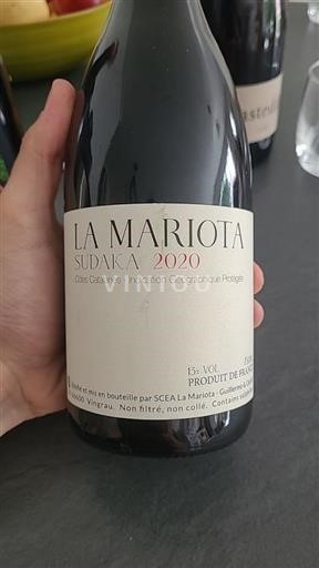 Languedoc og Roussillon Catalansk skråning La Mariota Sudaka 2020