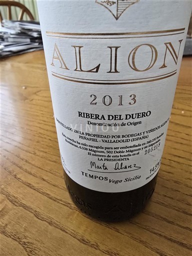 Castela e Leão Ribera del Duero Alion 2013