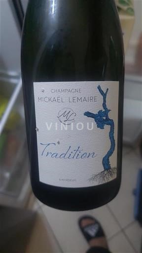Champaña Champán Mickaël Lemaire Tradition Sin añada