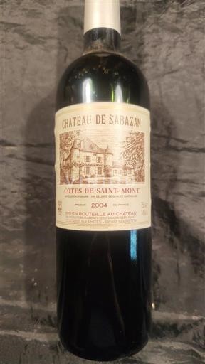Sydväst Ospecificerad Château Sabazan 2004