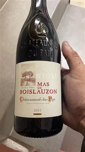 Rhônedalen Châteauneuf-du-Pape Mas de Boislauzon 2011