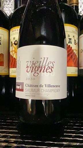 Thung lũng sông Loire Saumur-champigny Château Villeneuve Vieilles Vignes 2020