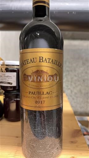 Bordeaux Pauillac Grand Cru Château Batailley 2017