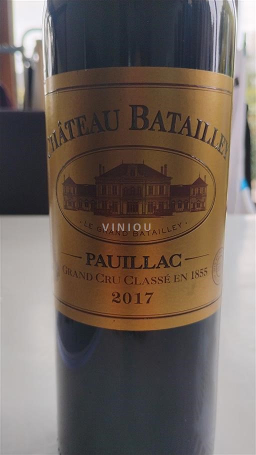 Bordeaux Pauillac Grand Cru Château Batailley 2017