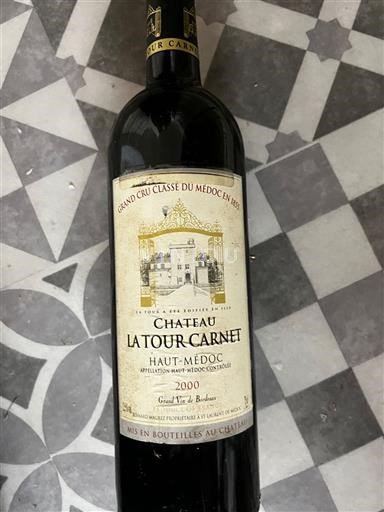 Burdeos Haut-Médoc Grand Cru Château La Tour Carnet 2000