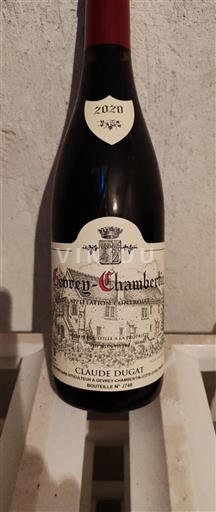 Burgund Gevrey-Chambertin Claude Dugat 2020