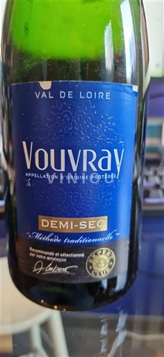 Loiredalen Vouvray Méthode Traditionnelle Ikke-årgang