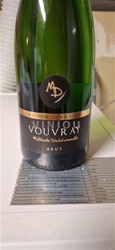 Thung lũng sông Loire Vouvray Maison Darragon Không niên vụ