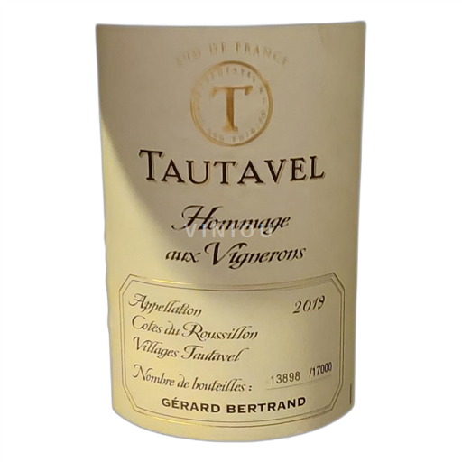Languedoc ja Roussillon Grand-roussillon Gérard Bertrand Hommage aux Vignerons 2019