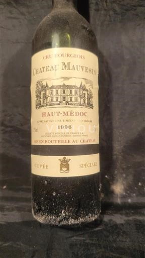 Burdeos Haut-Médoc Cru Bourgeois Château Mauvesin Spéciale 1996