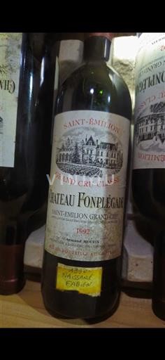 Bordeaux Saint-Émilion Grand Cru Grand Cru Classé Château Fonplégade 1992