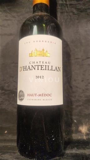 Bordeaux Haut-Médoc Cru Bourgeois Château Hanteillan 2012