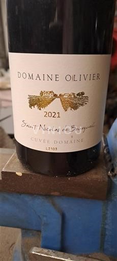 Loirevallei Saint-Nicolas-De-Bourgueil Domaine Olivier Domaine 2021