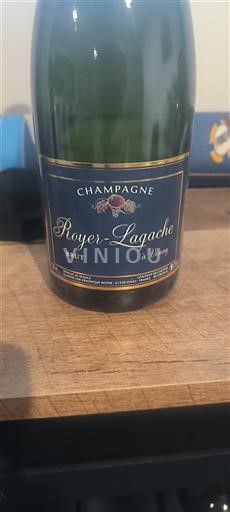 Champaña Champán Royer-Lagache Sin añada