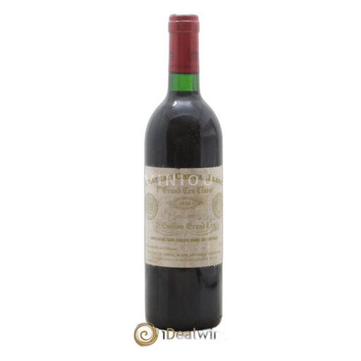 Bordeaux Saint-Émilion Grand Cru Château Cheval Blanc 1986