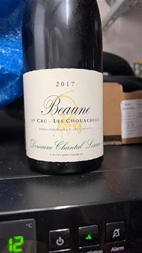 Bourgogne Beaune Premier Cru Domaine Chantal Lescure Les Chouacheux 2017