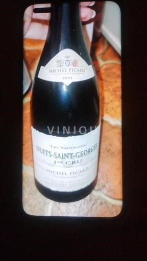 Bourgogne Nuits-Saint-Georges Premier Cru Michel Picard Les Vaucrains 2004