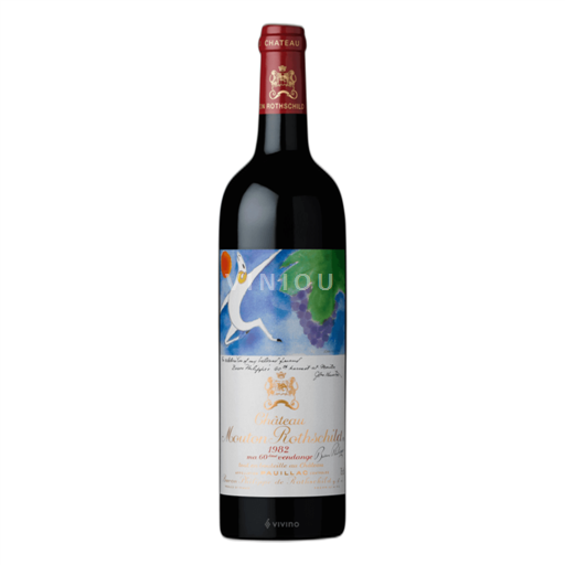 Bordeaux Pauillac Château Mouton Rothschild 1982