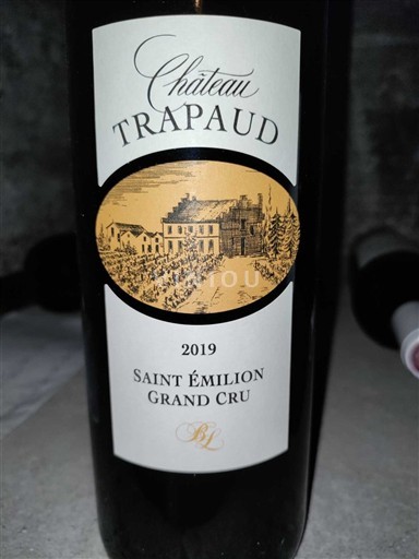 Bordeaux Saint-Émilion Grand Cru Château Trapaud 2019