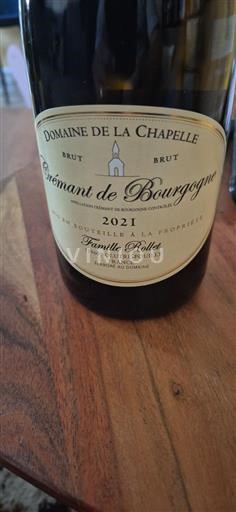 Borgogna Crémant di Borgogna Domaine La Chapelle 2021