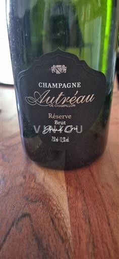 Champagne Šampanské Grand Cru Autréau de Champillon Réserve Neročník
