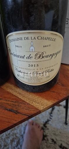 Borgogna Crémant di Borgogna Domaine La Chapelle 2015