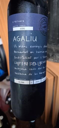 Katalonien Costers del Segre L'Olivera Agaliu 2020
