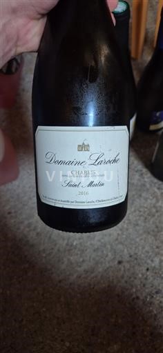 Bourgondië Chablis Domaine Laroche Saint Martin 2016