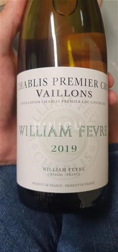 Borgoña Chablis Premier Cru William Fevre Vaillons 2019
