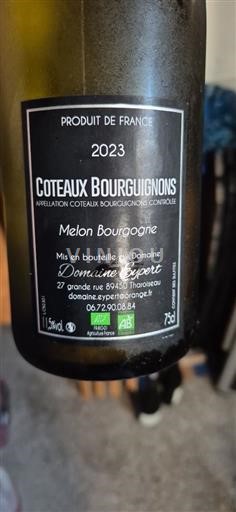 Bourgondië Bourgondische heuvels Domaine Eypert Melon Bourgogne 2023