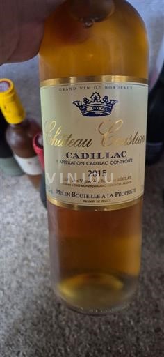 Burdeos Cadillac Château Cousteau 2015