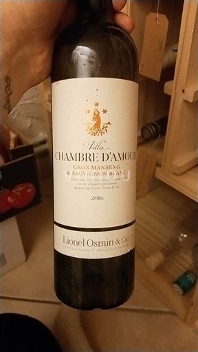 Sydvestfrankrig Côtes de Gascogne Lionel Osmin & Cie Villa Chambre d'Amour 2016