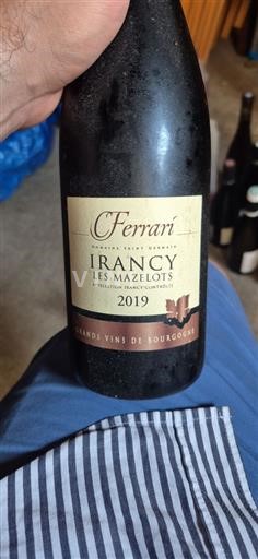 Burgund Irancy Domaine Saint Germain Les Mazelots 2019