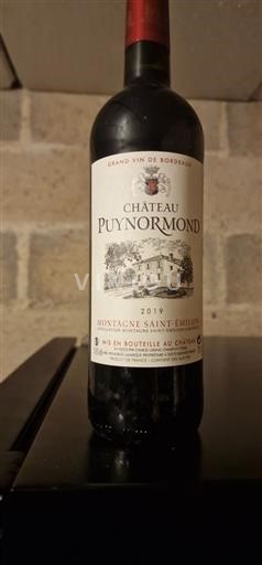 Bordeaux Montagne-Saint-Émilion Château Puynormond 2019