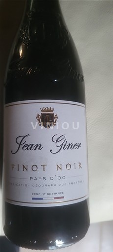 Languedoc-Roussillon Pays d'Oc Jean Giner 2024