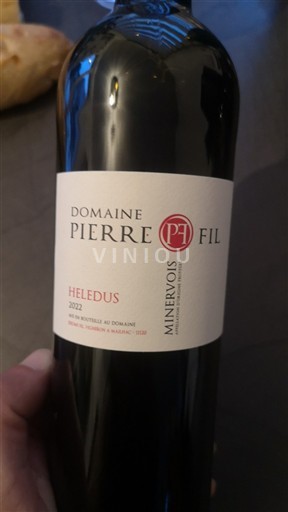 Languedoc Minervois Domaine Pierre Fil HELEDUS 2022
